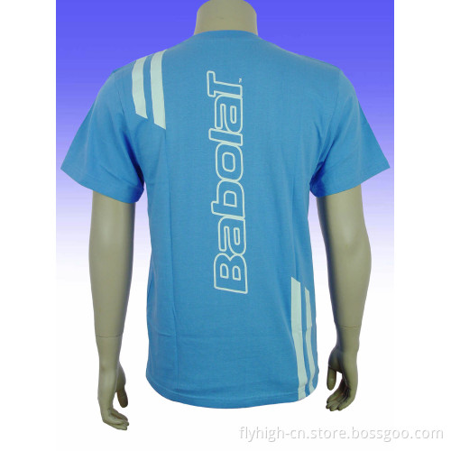Custom Polyester Short Sleeve Printing Round Neck Sports T-Shirt